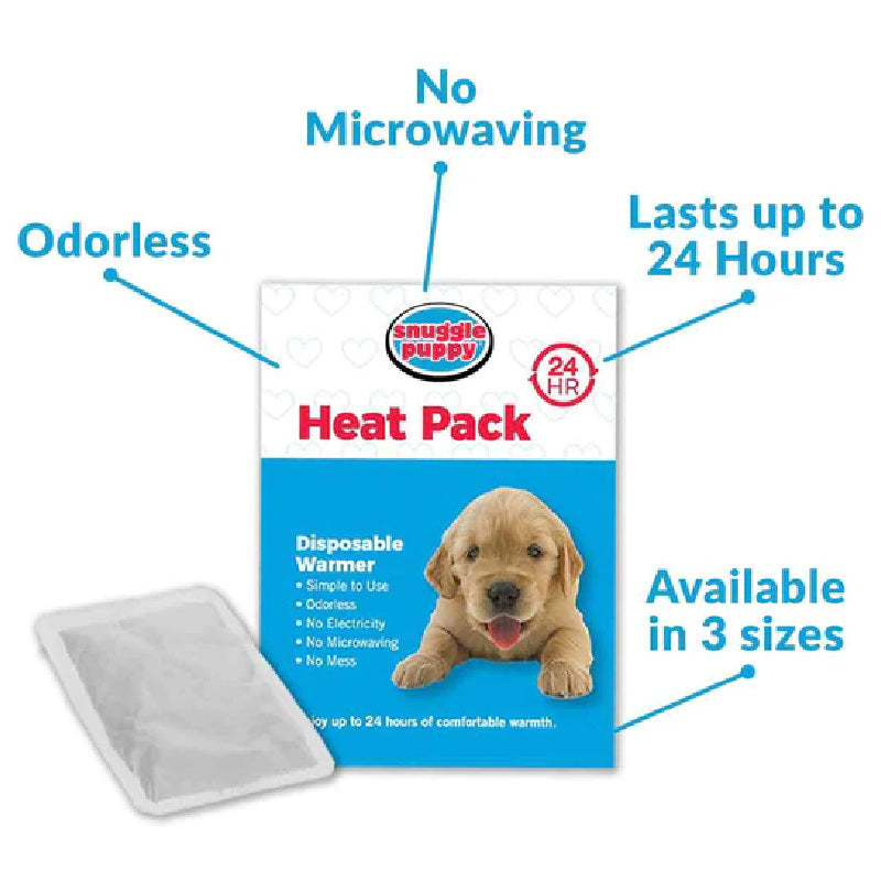 SnugglePuppy Heat Pack features