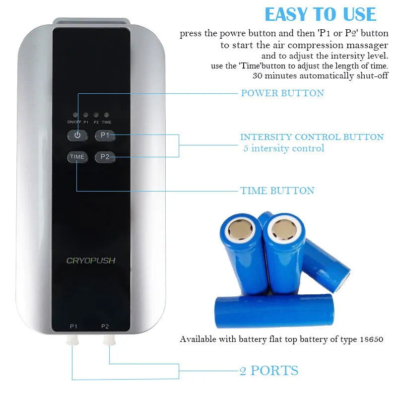 CryoPUSH Module features and how to use