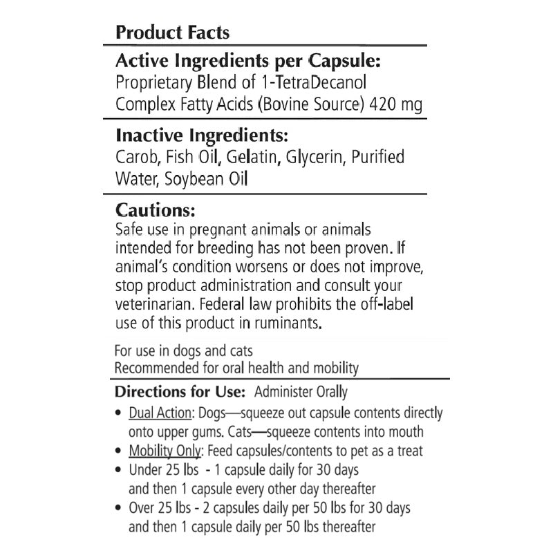 1-TDC Nutrition Facts