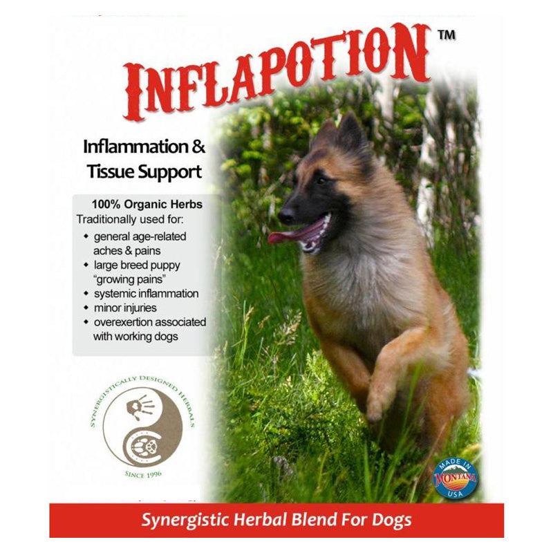 Inflapotion promotional material with benefits